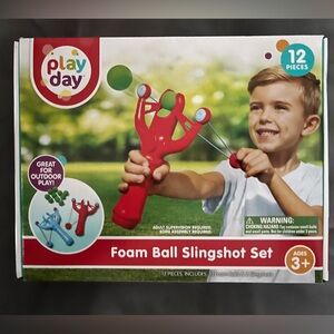 Play Day Foam Ball Slingshot Set